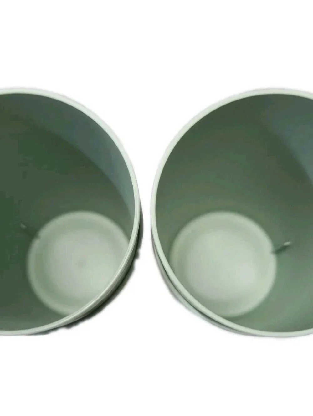• Set of 4 | MAINSTAYS 26-oz Tumblers Etched Pears Plastic BPA Free • Green